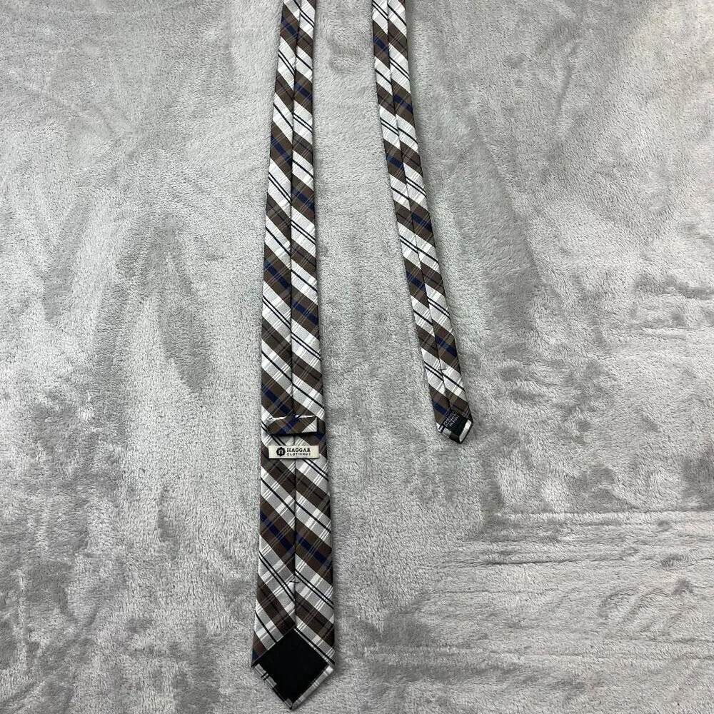 Haggar Men's Modern 100% Polyester Neck Tie